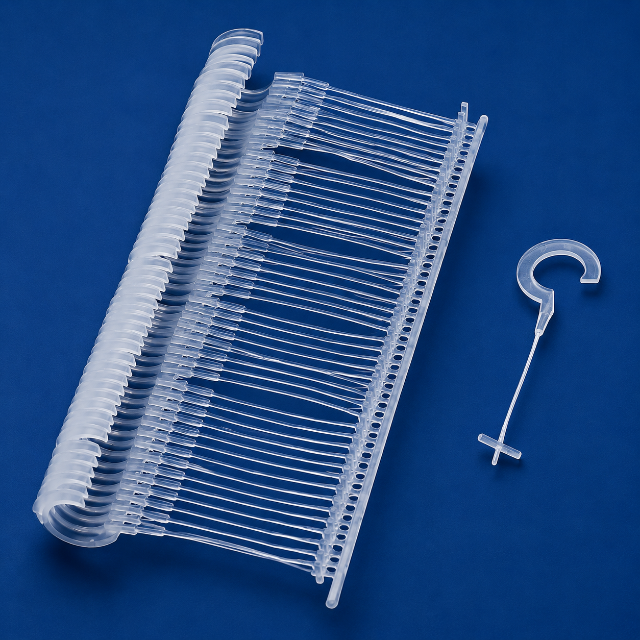 2 inch Dennison Clear Hook-Tach Fastener