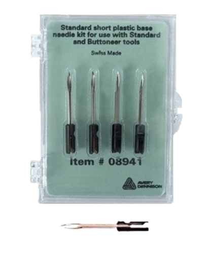 Dennison regular fabric needle kit item 08941