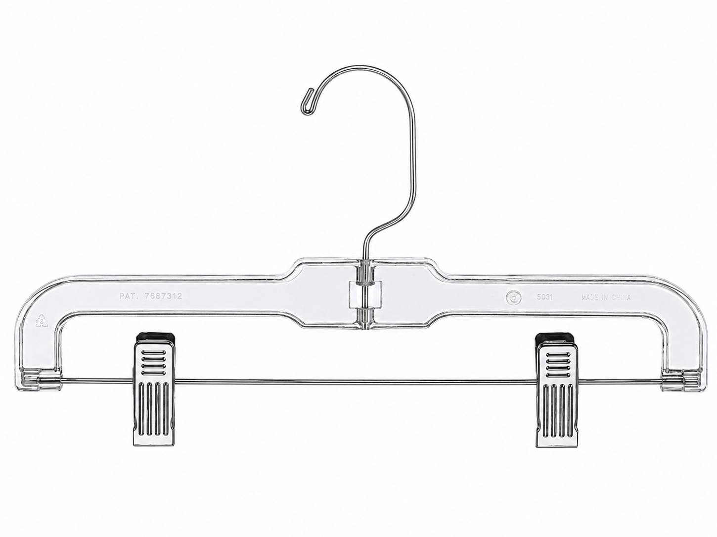 5031 CLR Children's Clear Bottom Hanger