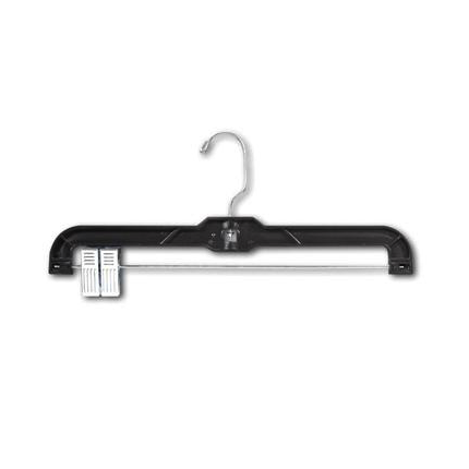 5131 SBR Adult Black with Silver Hook Bottom Hanger