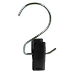 Black Hang-All Clip with Hook