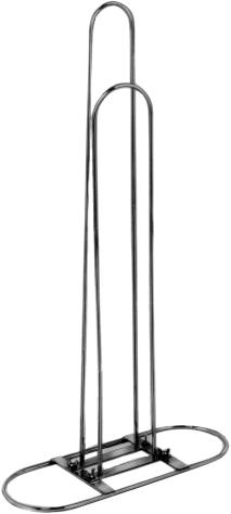 Hanger stacker and hanger storage support for retail stockrooms